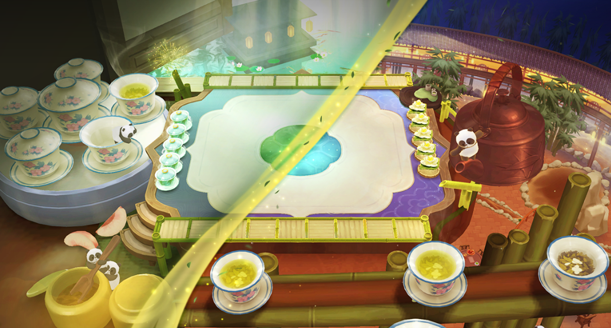 Sàn Đấu Phòng Trà Yên Bình ( FULL HIỆU ỨNG KHI LÊN CẤP )